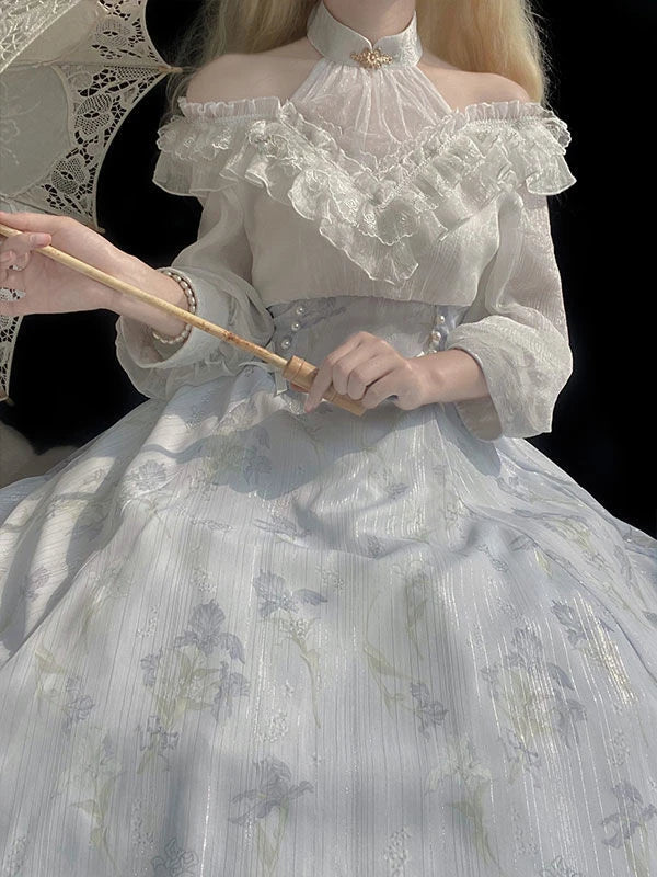 Elegance Midi Dress from the Belle Époque Couture Collection