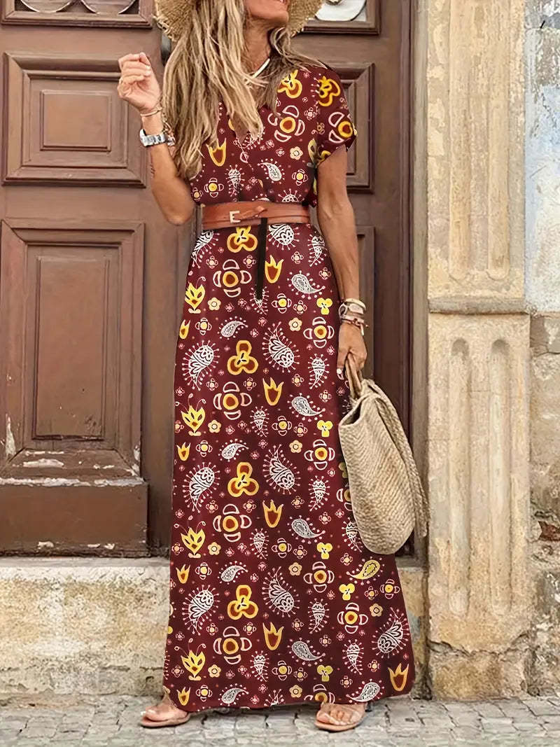 Bohemian Long Maxi Dress for Women