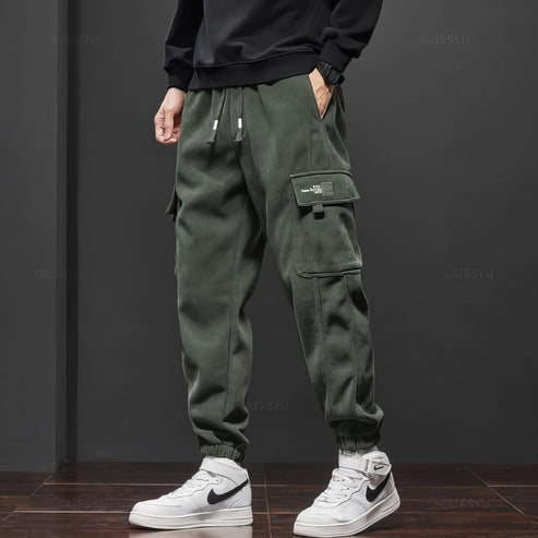 Comfortable Corduroy Fleece Pants