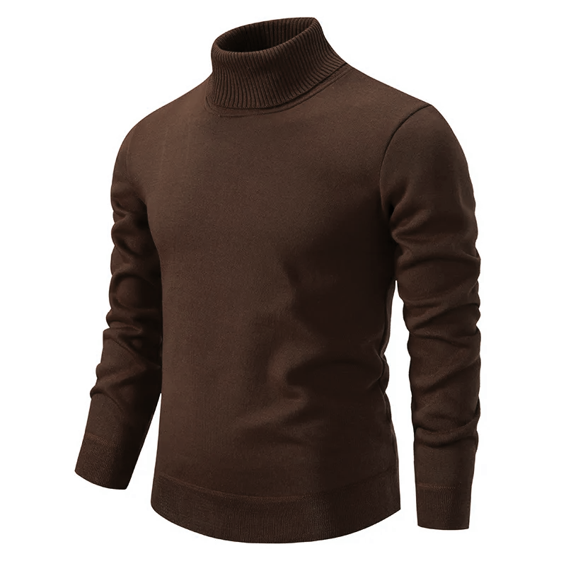 100% Cotton Turtleneck Pullover