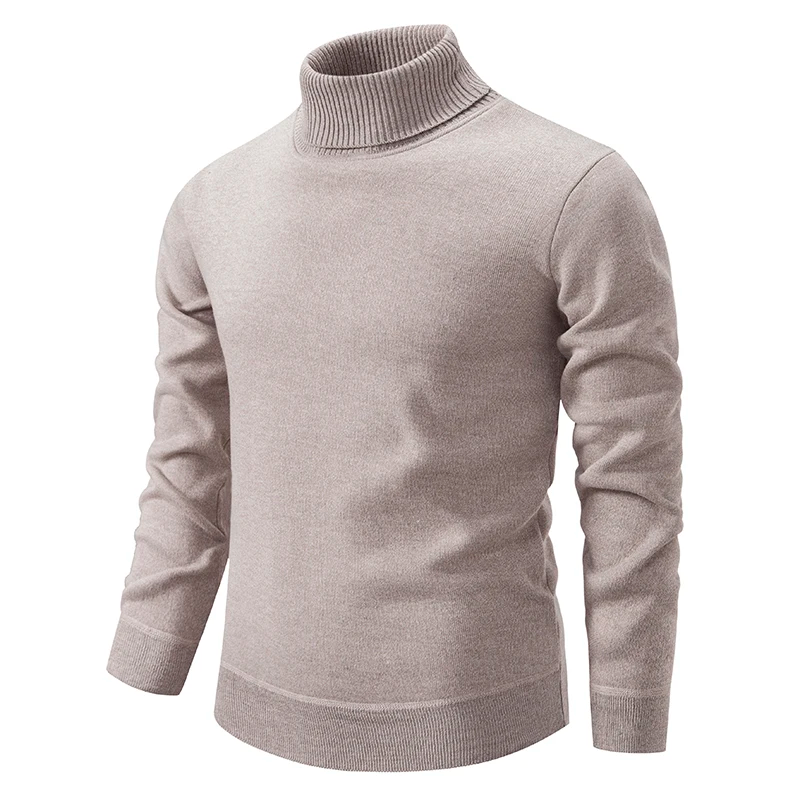 100% Cotton Turtleneck Pullover