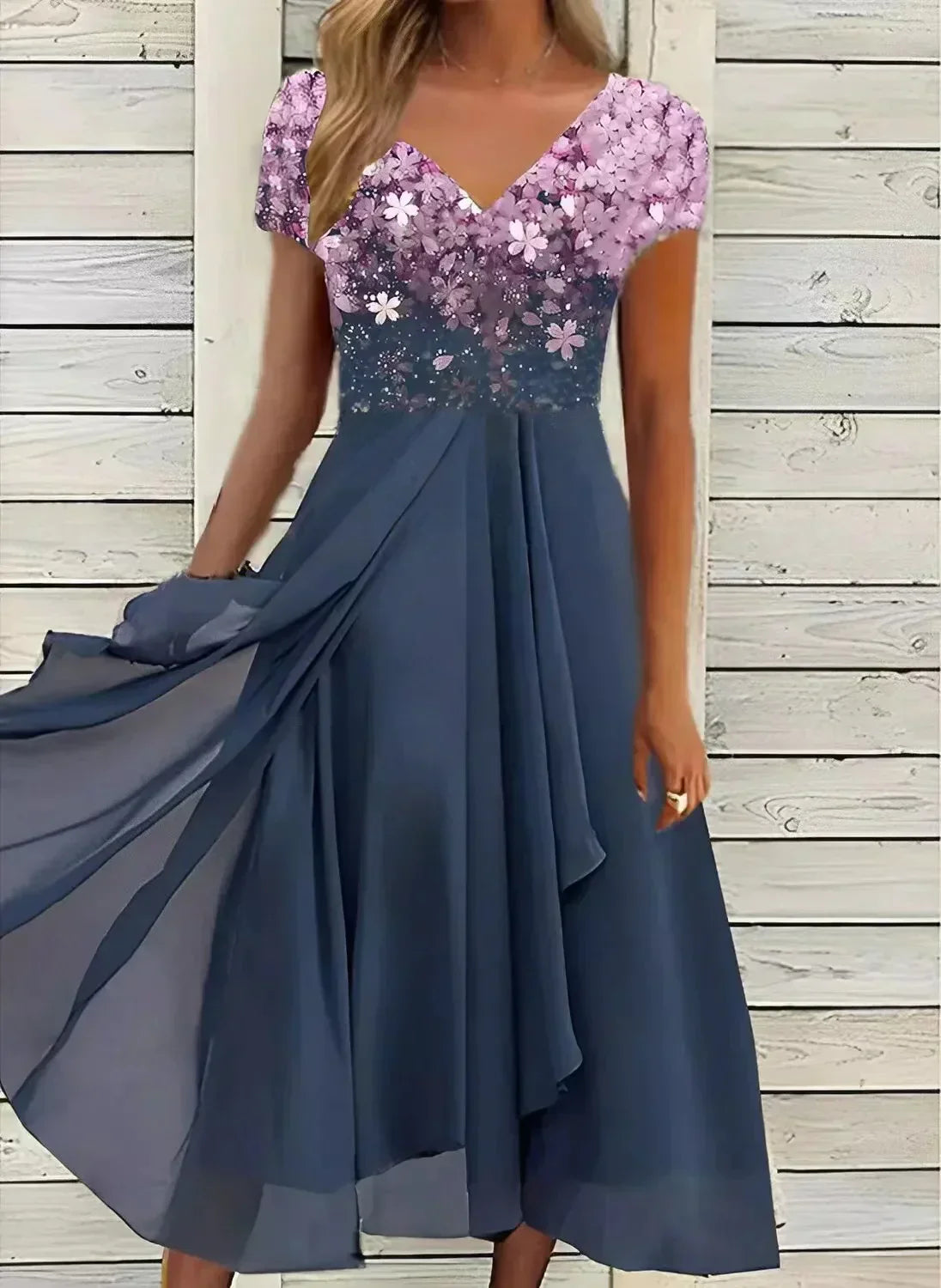 Chiffon Evening Gown for Women