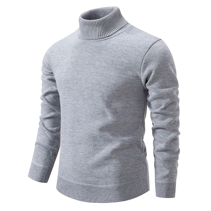 100% Cotton Turtleneck Pullover