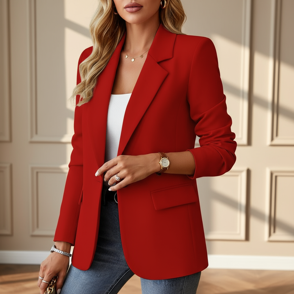Chic Women's Blazer | Tailored Fit, Elegant Design, Versatile Style