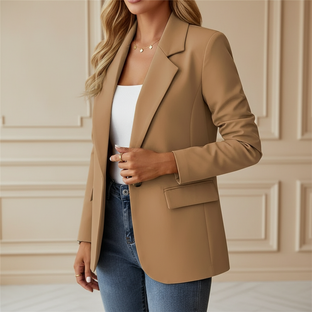 Chic Women's Blazer | Tailored Fit, Elegant Design, Versatile Style