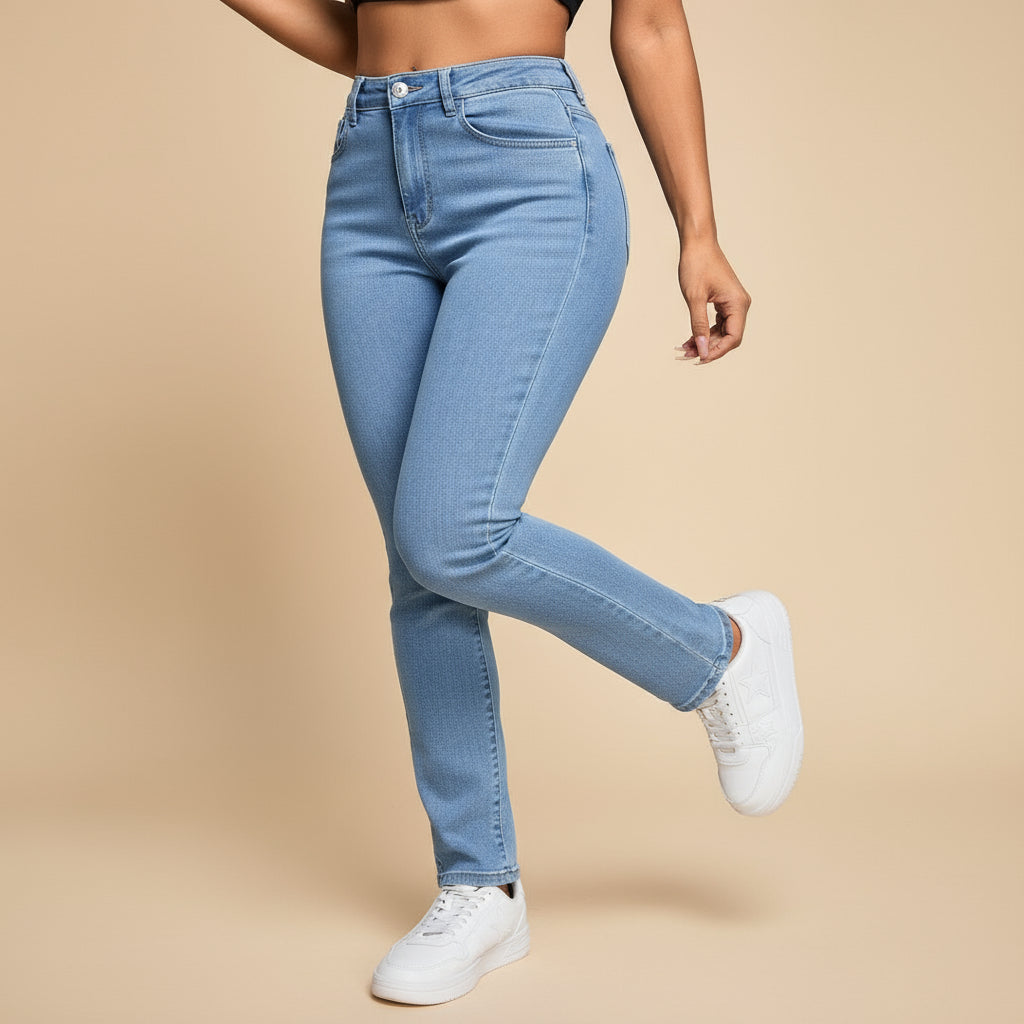 High-Waisted Skinny Jeans for Women | Stretchy Denim Design